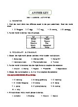Bài tập Tiếng Anh Lớp 8 - Kim Hiền